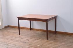 【買取】北欧家具　デンマークヴィンテージ　チーク材　エクステンションテーブルを買取りました。