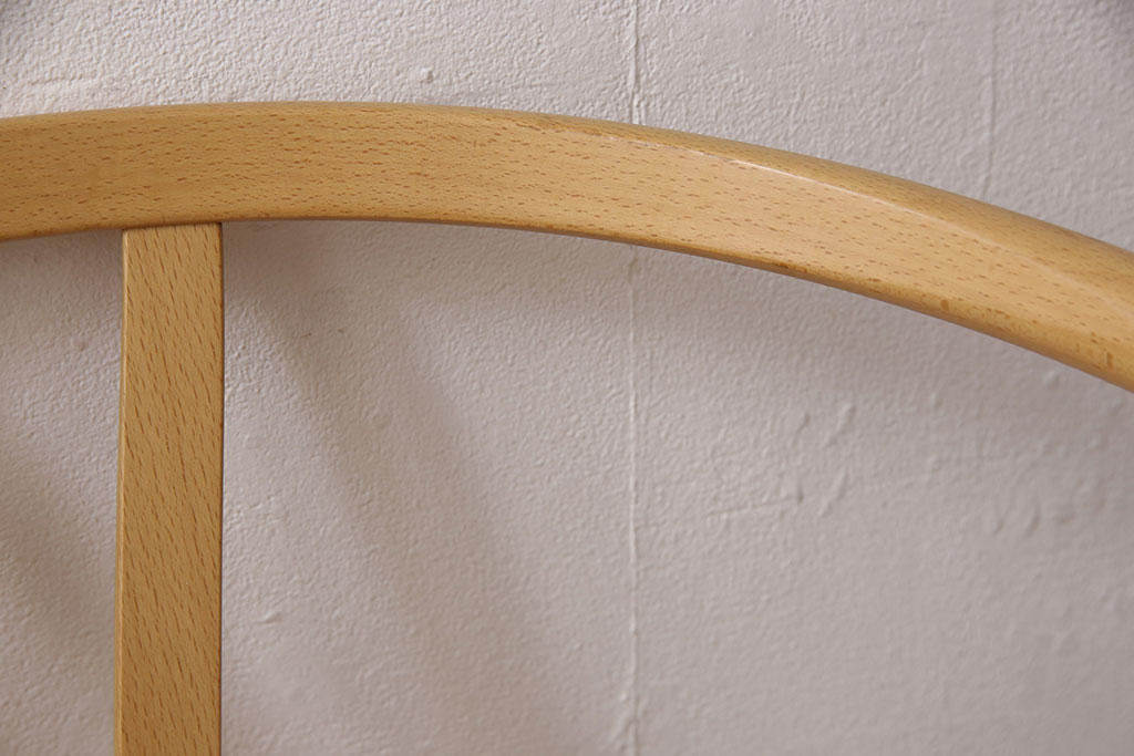 中古　北欧家具　デンマーク　ビーチ材　CARL HANSEN & SON(カール・ハンセン&サン) CH24 Yチェア ナチュラルスタイルの空間づくりにおすすめのペーパーコードダイニングチェア(アームチェア)(R-054168)