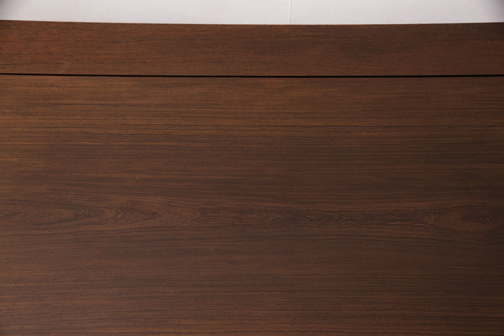 中古　伝統工芸　中森喜三郎作　大阪唐木指物　シタン材(紫檀材)　どっしりとした佇まいに風格を感じる座卓(ローテーブル、センターテーブル)(R-053933)