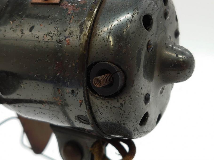 ジャンク品　アメリカ　Westinghouse(ウェスティングハウス)　レトロな雰囲気が漂う扇風機(ファン、ディスプレイ、ELECTRIC、4枚羽、98926A、箱付き)(R-078650)