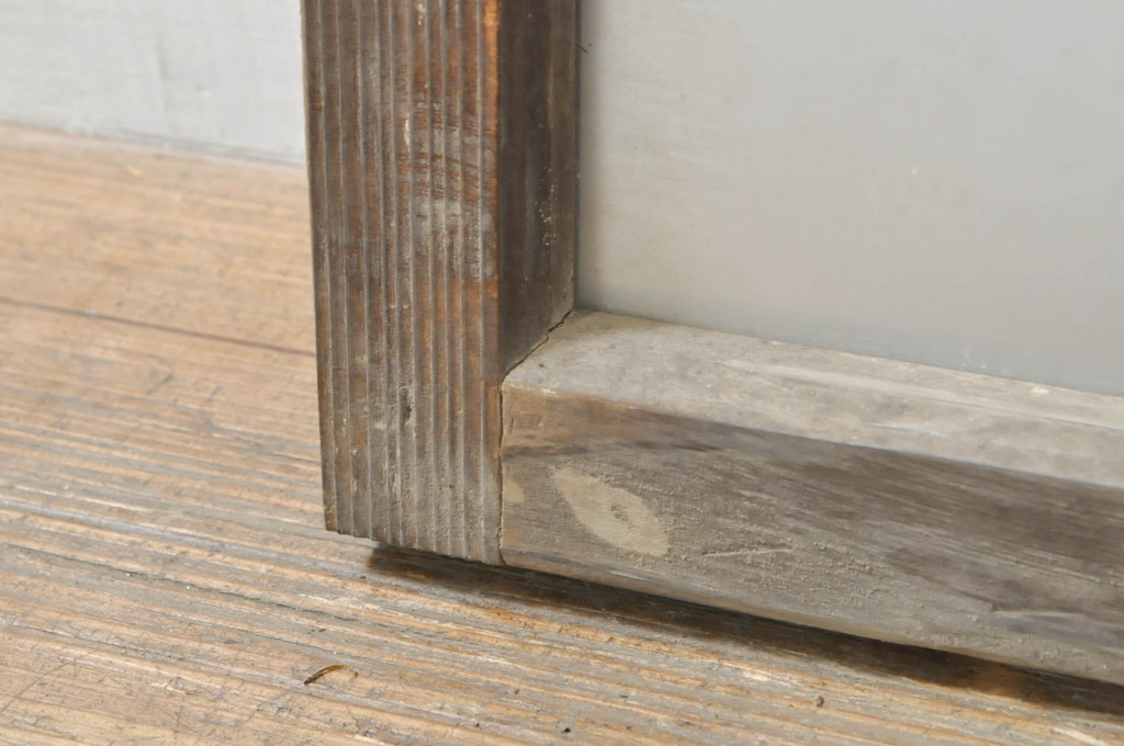 アンティーク建具　レトロな雰囲気を醸し出す明かり取り1枚(明り取り、欄間、ランマ)(R-076719)