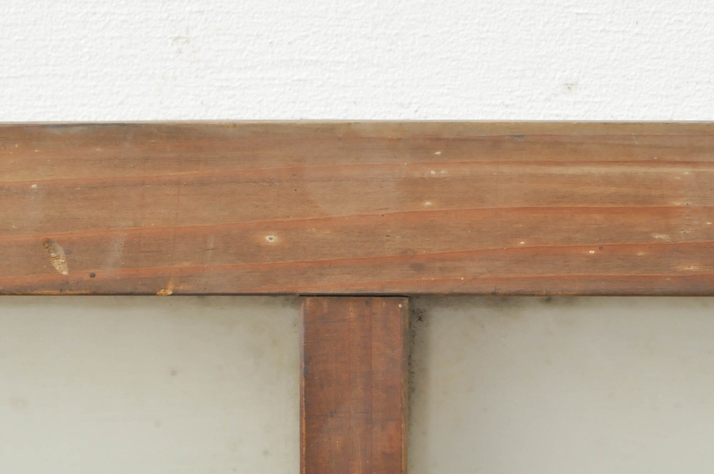 アンティーク建具　レトロな雰囲気を醸し出す明かり取り1枚(明り取り、欄間、ランマ)(R-076719)