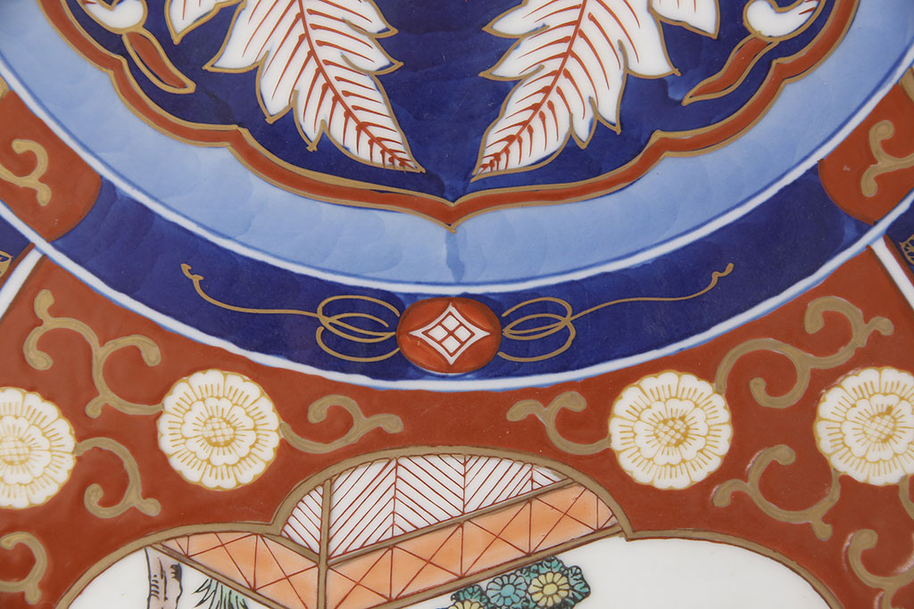 中古 美品 有田焼(伊万里焼) 細やかな絵柄と鮮やかな色づかいが