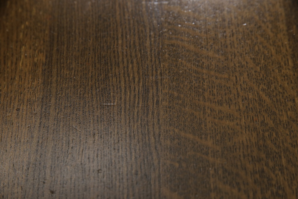 中古　美品　柏木工(KASHIWA)　WILDERNESS(ウィルダネス)　ナラ材　KT14H　美しい杢目とシックな色合いが魅力のダイニングテーブル(4人掛け、4P、6人掛け、6P、食卓)(定価約26万円)(R-062200)