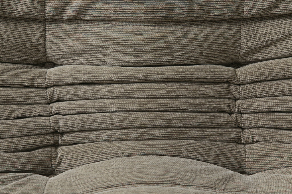 中古　フランス家具　ligne roset(リーン・ロゼ)　ROSETTOGO(ロゼトーゴ)　洗練されたモダンデザインが目を引く二人掛けソファ(リーンロゼ、2人掛け、ローソファ)(R-068619)