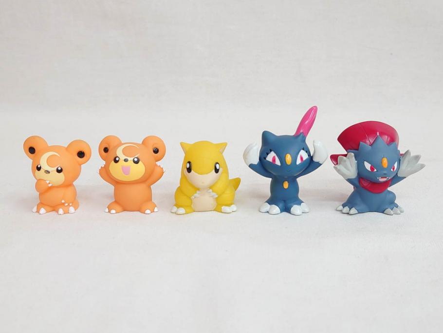 ポケットモンスター　ポケモンキッズ　指人形　伝説　幻　クリア　スケルトン　ラメ等　ソフビなどまとめて179体セット(フィギュア、おもちゃ、玩具、置物、大量)(R-071811)