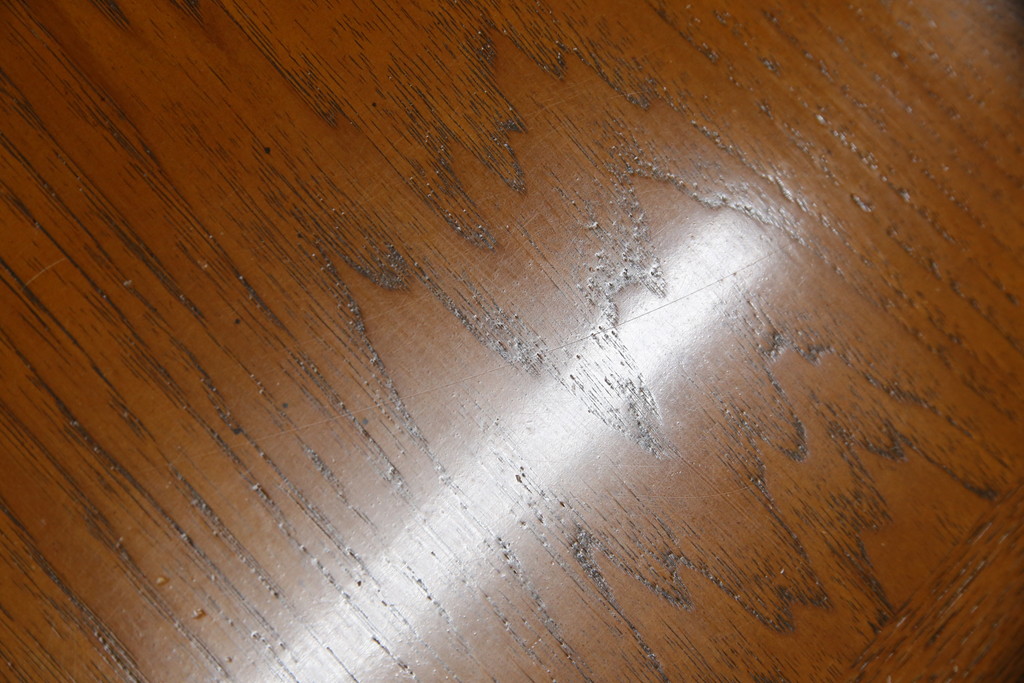 中古　DREXEL HERITAGE(ドレクセルヘリテイジ)　ESPERANTO(エスペラント)　八角形天板がお洒落なエクステンションテーブル(ダイニングテーブル、食卓、4人掛け、6人掛け、ドローリーフテーブル、オクタゴンテーブル、拡張式テーブル)(R-066887)