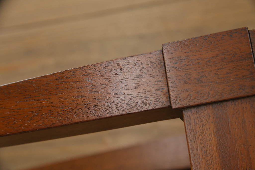 中古　美品　DREXEL HERITAGE(ドレクセルヘリテイジ)　Triune(トライユン)　Eグレード　J2440　直線的なフォルムが美しいスツール(オットマン、椅子、イス、チェア)(定価約10万円)(R-067110)
