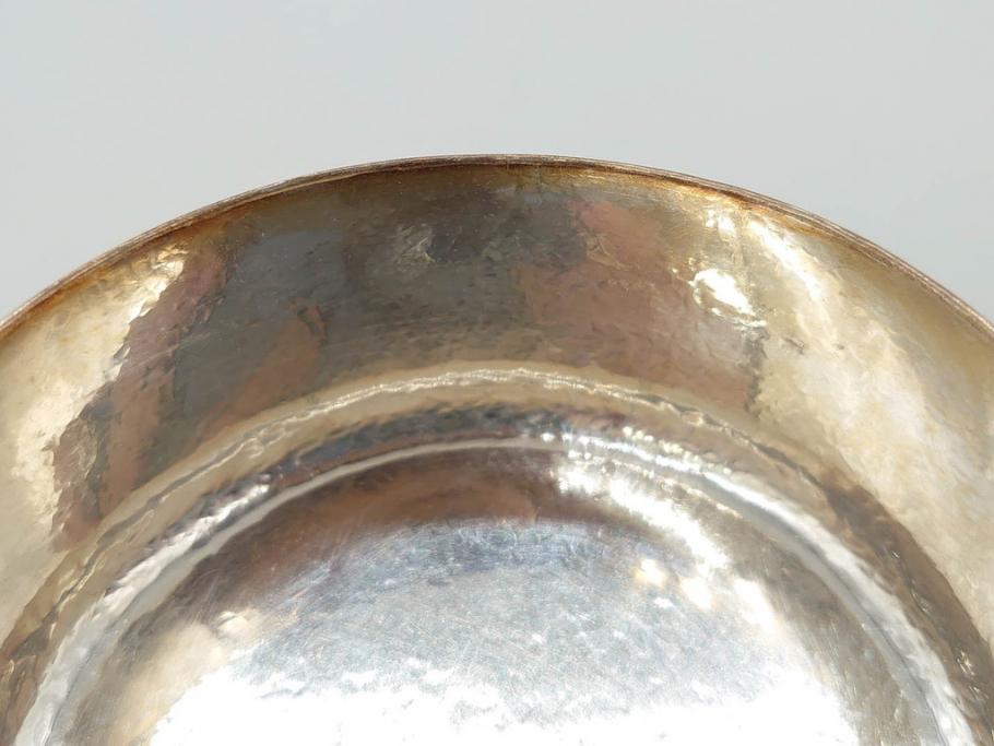 尚美堂　純銀製　ボンボン入れ　総重量約106g　シンプルなデザインで取り入れやすいヤンポ(ピルケース、小物入れ、ジュエリー、アクセサリー)(R-071820)