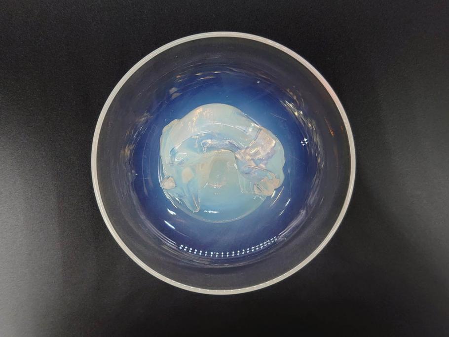 1926年 ルネ・ラリック(R.LALIQUE) キツネ オパルセントガラス