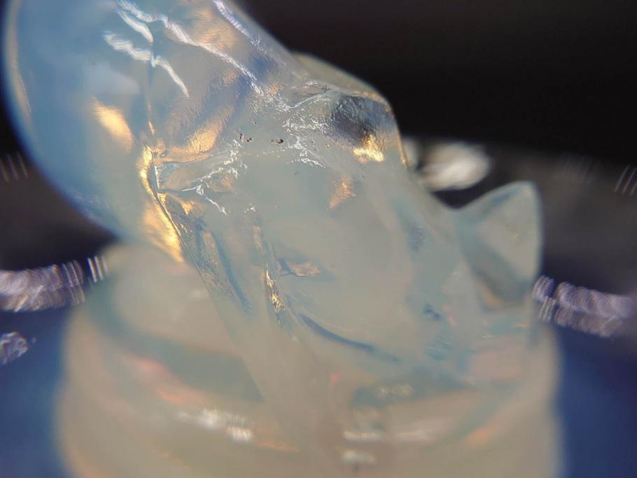 1926年 ルネ・ラリック(R.LALIQUE) キツネ オパルセントガラス