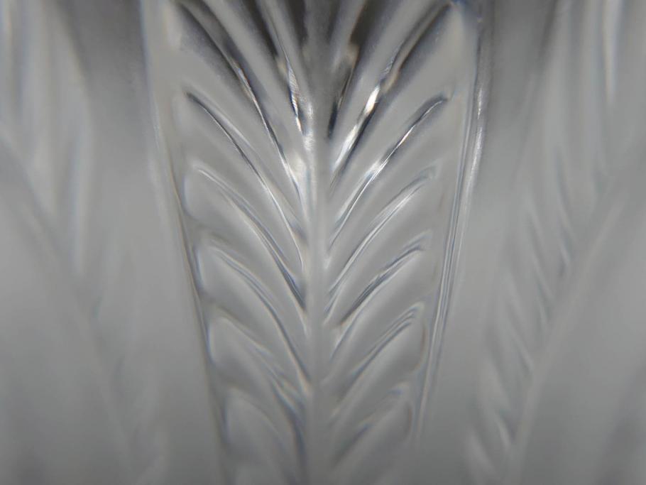 フランス LALIQUE(ラリック) クリスタルガラス 花のような フランス LALIQUE(ラリック) クリスタルガラス 花のような