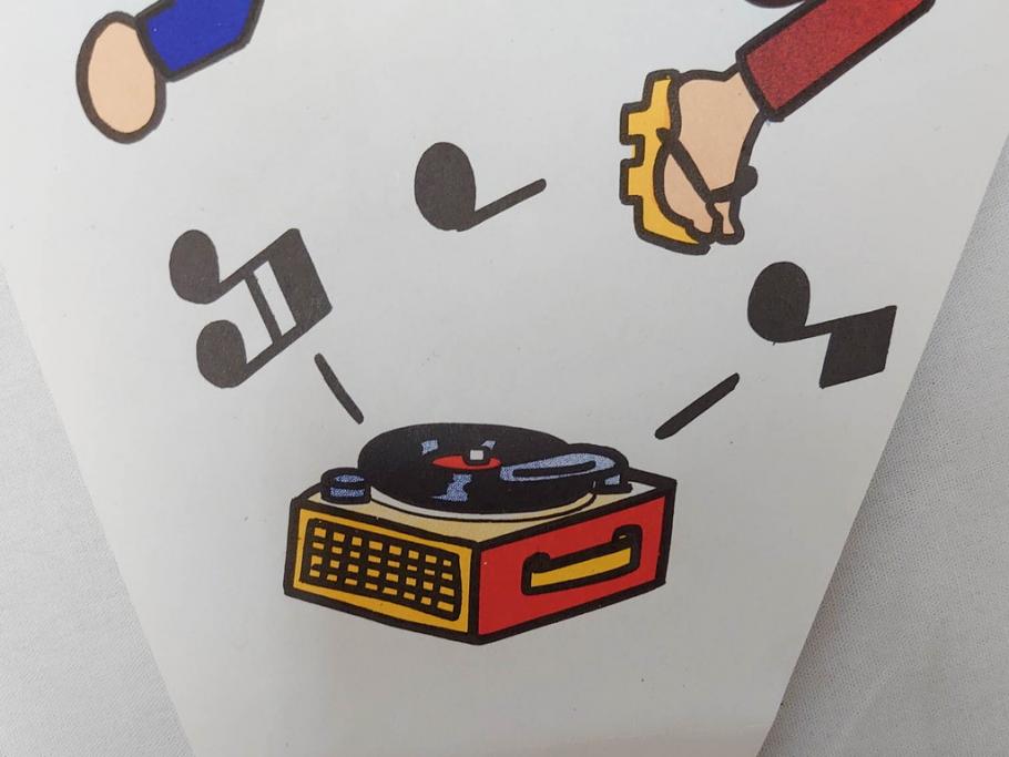 超稀少　コビト　おそ松くん　チョコレート　昭和レトロな雰囲気漂う三角のれん(ペナント、東京渡辺製菓、K.K、暖簾、広告、POP、袋付き)(R-072477)