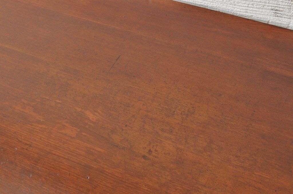 極上美品!古いナラ材のアンティーク両袖机(テーブル)