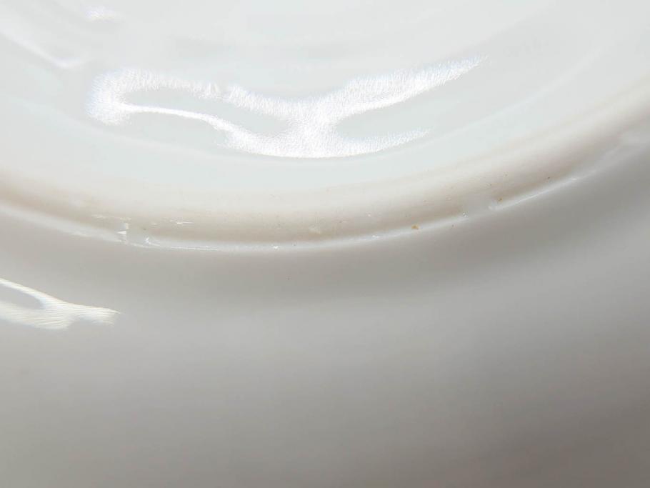 オールドノリタケ　NORITAKE　ヤジロベー印　可憐なスミレのデザインが可愛らしいボウル&プレート5枚セット(日本陶器會社、菫、花、フラワー、皿、深皿、中皿、なます皿、どんぶり、洋食器)(R-078514)