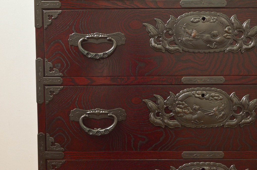 中古 美品!! 欅産業 漆塗り 仙台民芸箪笥(仙台箪笥) KC-2000 中古 美品!! 欅産業 漆塗り 仙台民芸箪笥(仙台箪笥) KC-2000