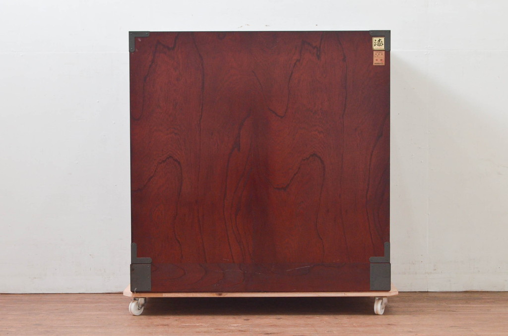 中古 美品!! 欅産業 漆塗り 仙台民芸箪笥(仙台箪笥) KC-2000 中古 美品!! 欅産業 漆塗り 仙台民芸箪笥(仙台箪笥) KC-2000