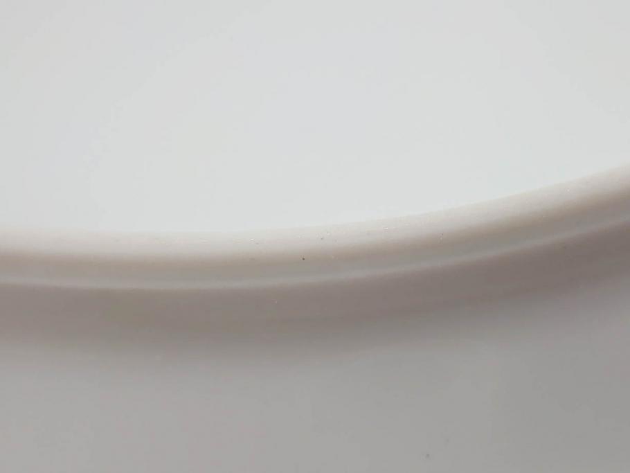 フランス　BERNARDAUD(ベルナルド)　LIMOGES(リモージュ)　マリー・テレーズ　細かな花のガーランドが装飾された優雅なプレート3枚セット(MARIE THERESE、リボン、花、フラワー、金彩、大皿、磁器、洋食器)(R-078636)