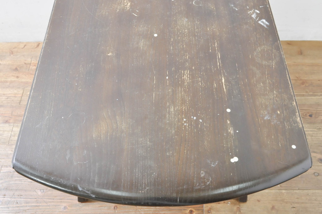 イギリスビンテージ ERCOL(アーコール) ニレ材 シンプルな