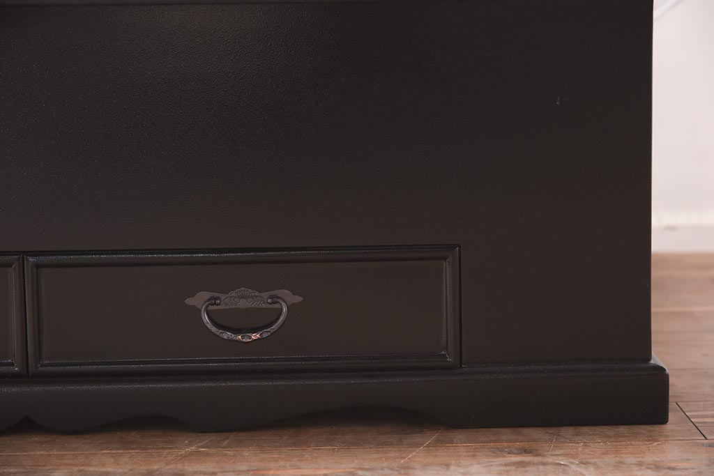 在庫未使用品　IDC大塚家具　欅産業　KSO-01　和モダンな炉付きセンターテーブル(座卓、火鉢)(定価約53万5千円)(R-041749)