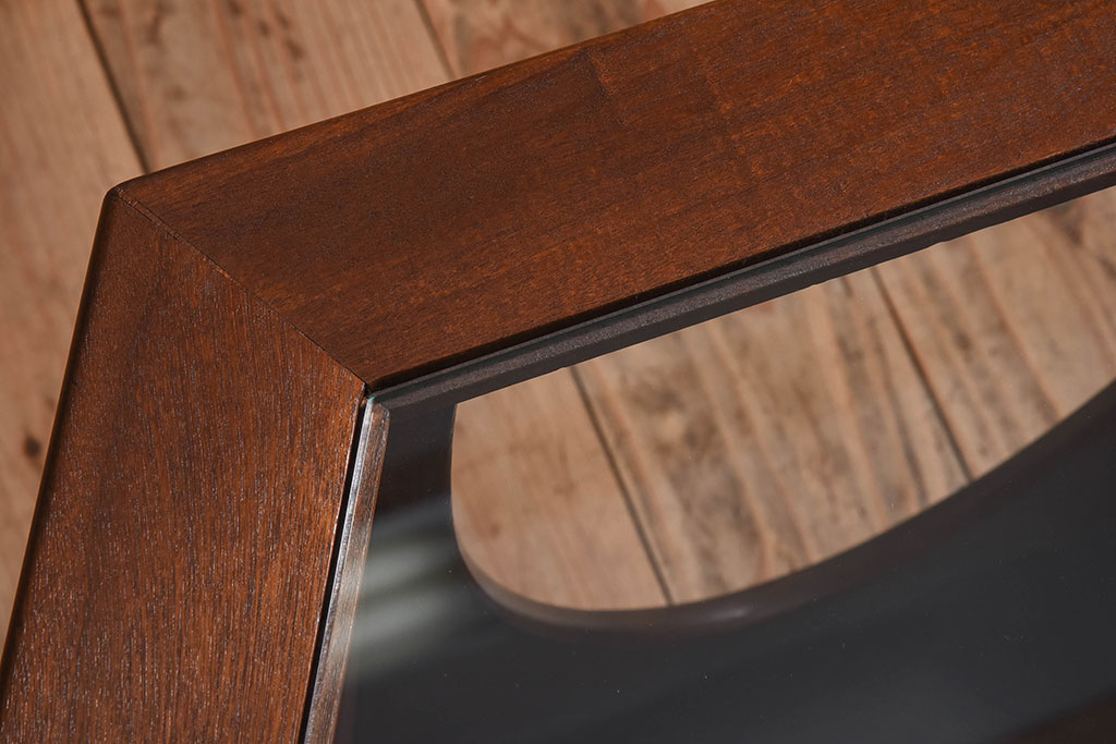 G-plan(ジープラン)　北欧ビンテージ　Fresco(フレスコ)　ガラストップヘキサゴンテーブル(コーヒーテーブル)