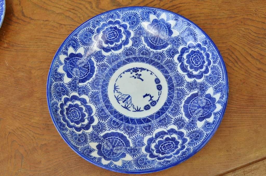 大正〜昭和初期 古い皿3枚セット 磁器 | ラフジュ工房