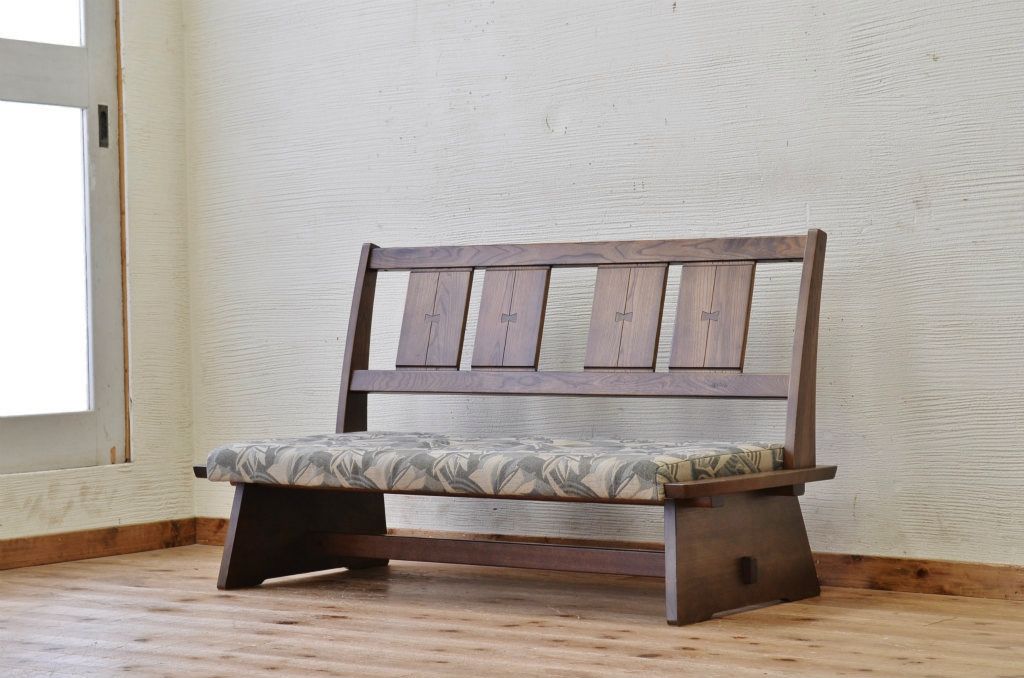 中古　カリモク製2Pソファ