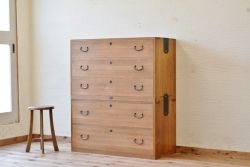 ☆極上美品!総桐二段重ね時代箪笥(桐箪笥、桐たんす)