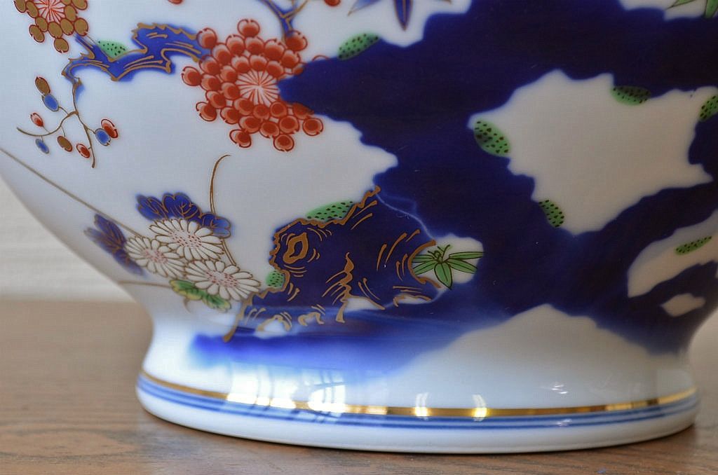 中古美品 定価20000円 深川製花瓶(有田焼) | ラフジュ工房