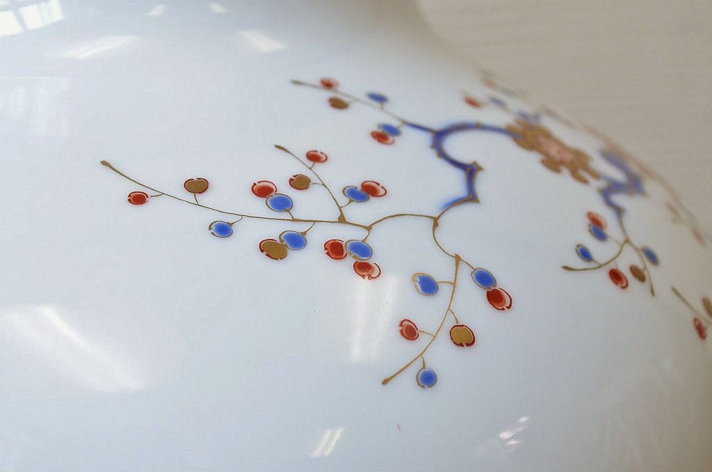 中古美品 定価20000円 深川製花瓶(有田焼) | ラフジュ工房