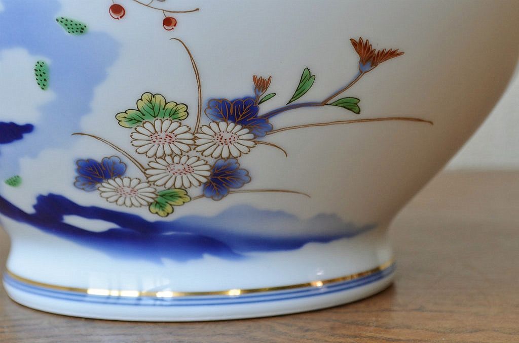 中古美品 定価20000円 深川製花瓶(有田焼) | ラフジュ工房