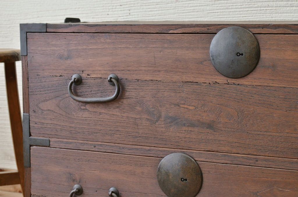 アンティーク家具　古民具　骨董　時代箪笥ローボード(ローチェスト)