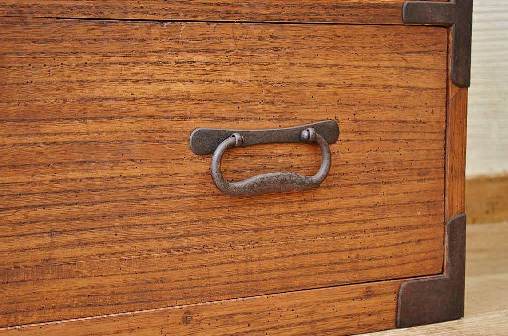 アンティーク家具　ジャンク品!時代箪笥ローボード(ローチェスト)1
