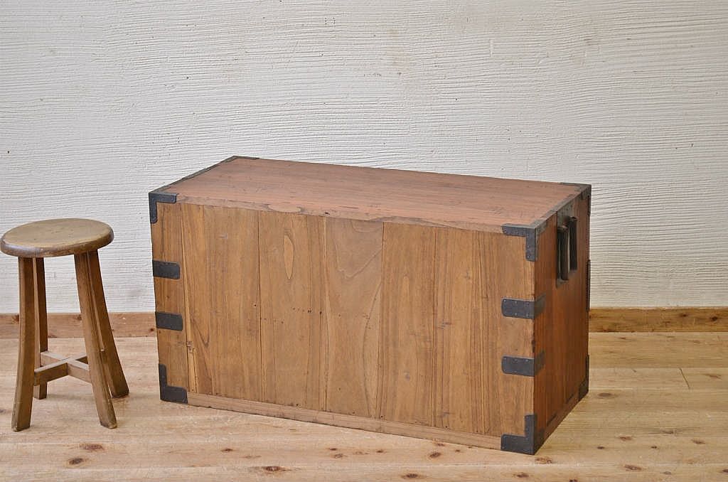 アンティーク家具　ジャンク品!時代箪笥ローボード(ローチェスト)1