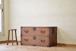 アンティーク家具　ジャンク品!時代箪笥ローボード(ローチェスト)2