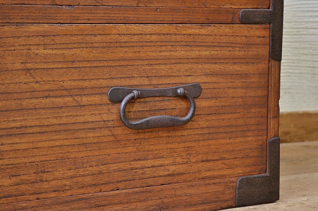 アンティーク家具　ジャンク品!時代箪笥ローボード(ローチェスト)2
