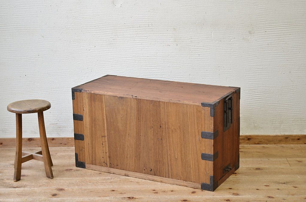 アンティーク家具　ジャンク品!時代箪笥ローボード(ローチェスト)2