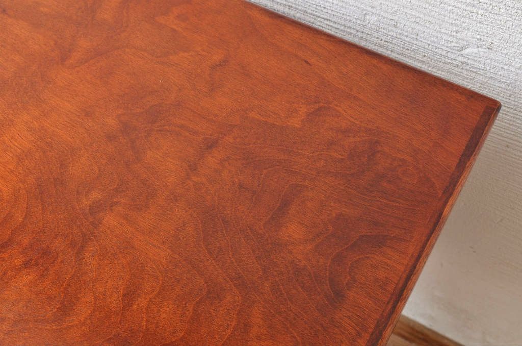 アンティーク家具　メーカー不明　作りの良いデスク(机、在宅ワーク、在宅用テーブル)