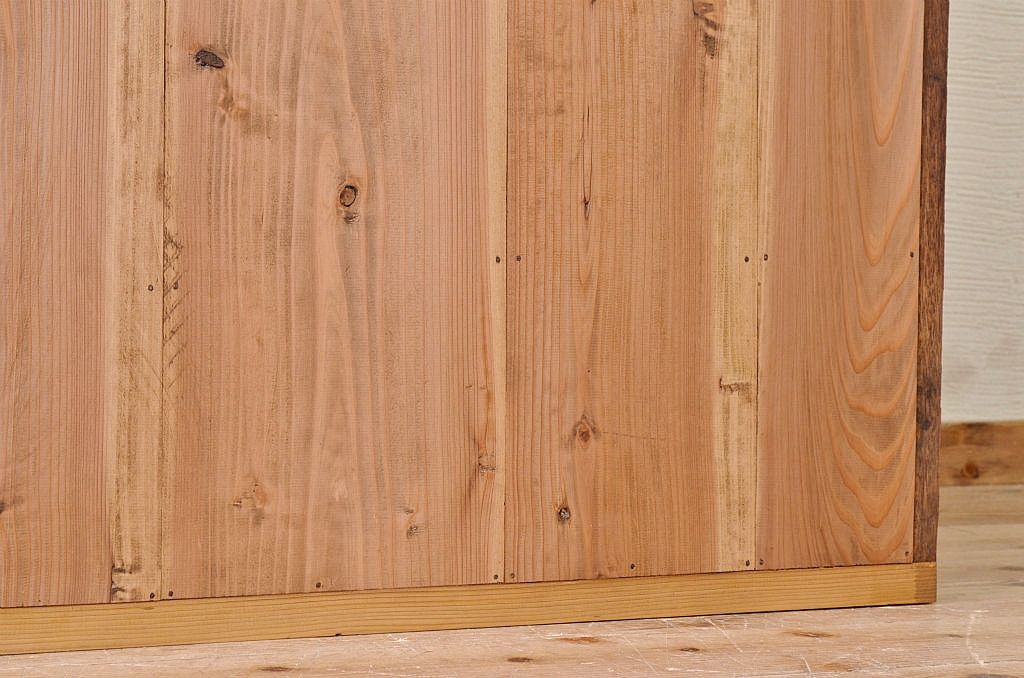 アンティーク家具　大振りなアンティーク16杯引き出し(カウンターテーブル)