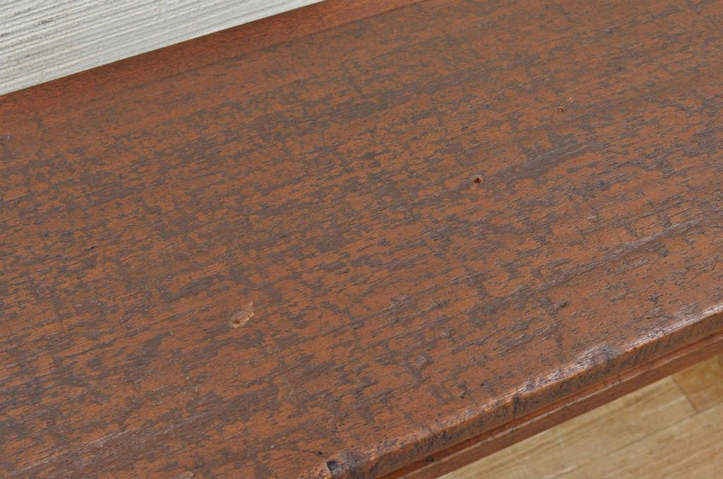 アンティーク家具　★古い木のシンプルなアンティーク作業台(テーブル)1