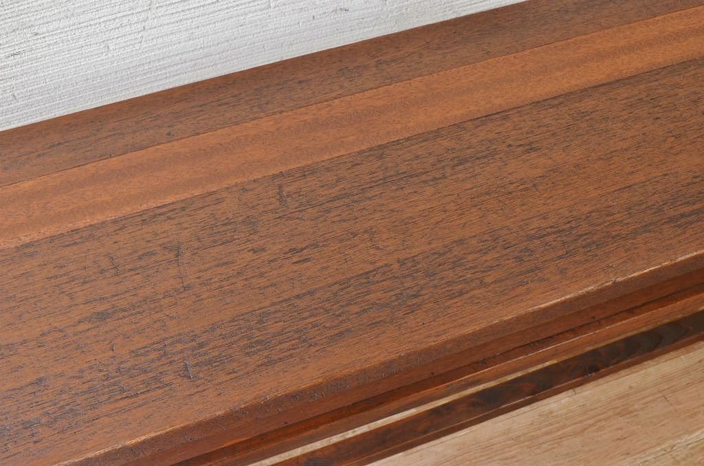 アンティーク家具　★古い木のシンプルなアンティーク作業台(テーブル)4