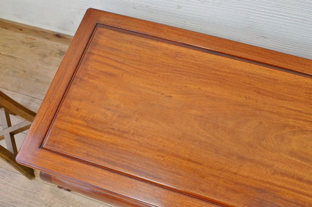 中古　唐木製の高級センターテーブル