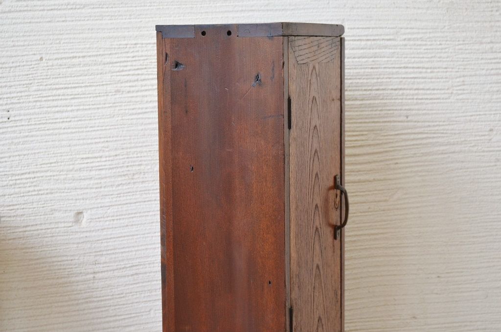 アンティーク家具　極小!引き出し付きアンティーク収納棚