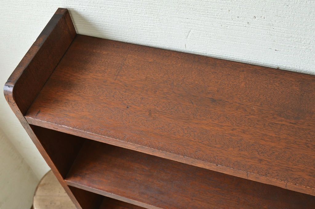アンティーク家具　特大!横長アンティーク飾り棚(本棚)