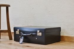 アンティーク雑貨　レトロなデザインのアンティークトランク(1)