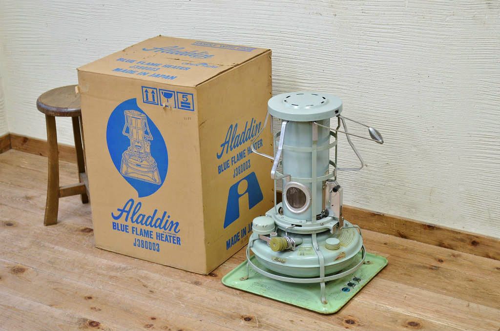 アンティーク雑貨　中古　箱付アラジンストーブ2