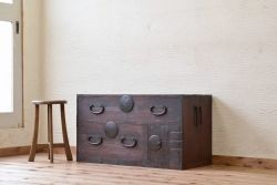 アンティーク家具　古民具　骨董　時代箪笥ローボード1