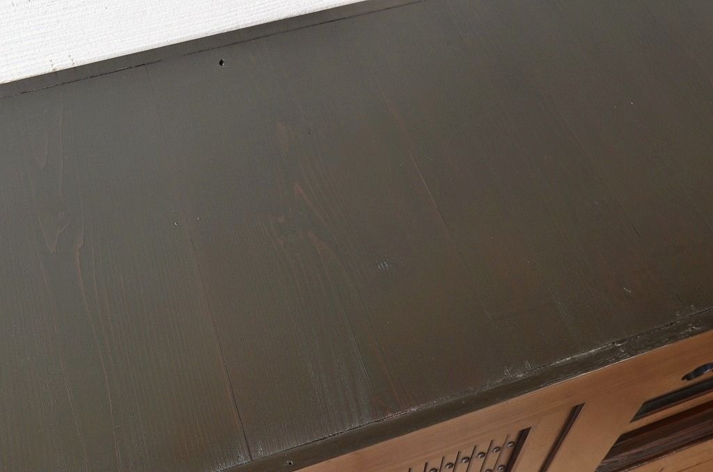 アンティーク家具　素敵なデザイン!古い水屋箪笥サイドボード