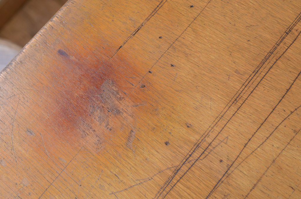 アンティーク家具　★1960〜70年代　古い工場の作業台2　(テーブル、机)