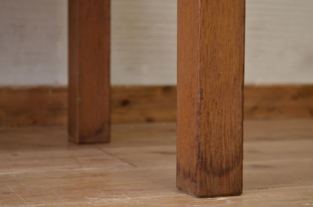 アンティーク家具　★1960〜70年代　古い工場の作業台3　(テーブル、机)
